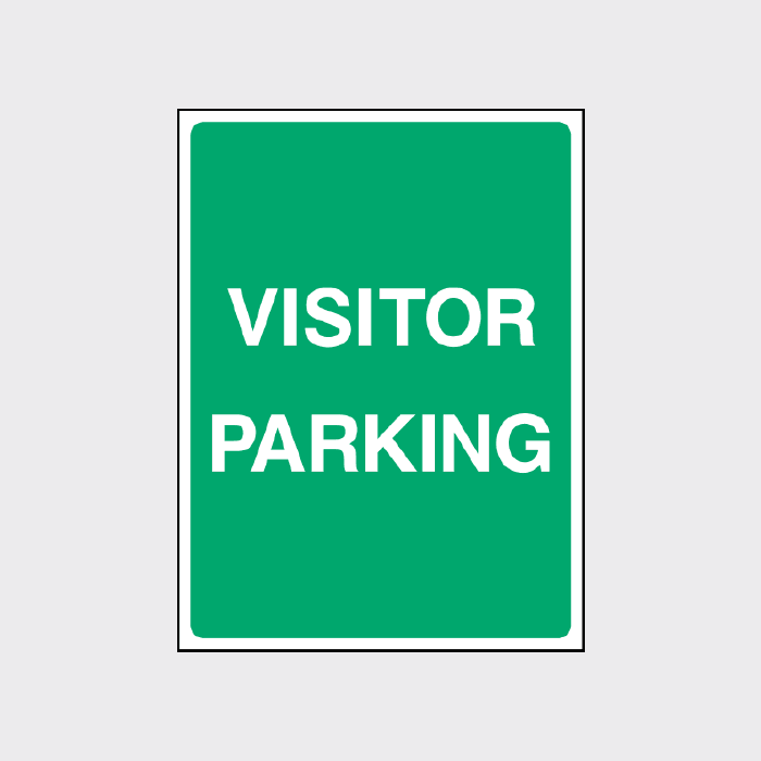 Visitor Parking Only Sign