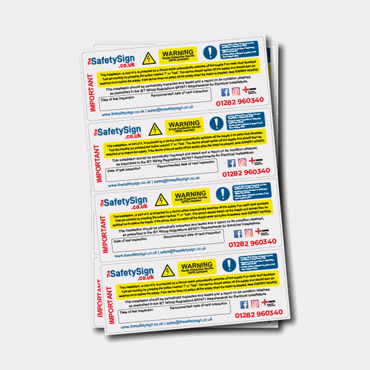 Custom Electricians Safety Stickers - Enhance Safety & Compliance – The ...