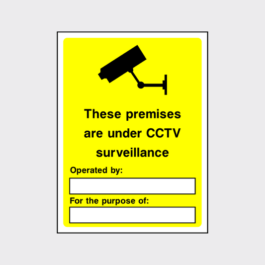 These premises are under cctv surveillance