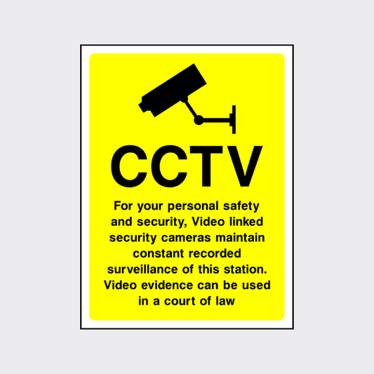 Video linked CCTv Signs