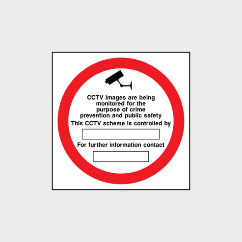 CCTV Images Are Being Monitored for the Purpose of Crime Prevention and ...