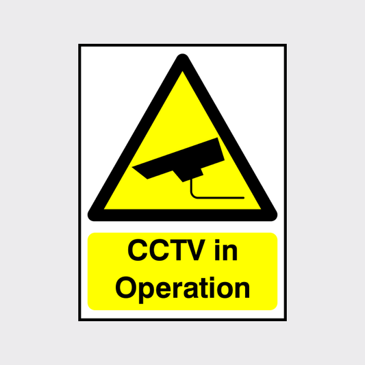 CCTV in operation