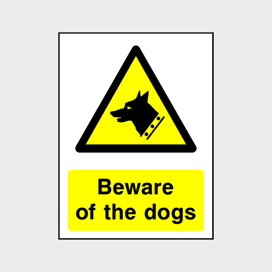 Beware of the Dogs Signage - COUN0004