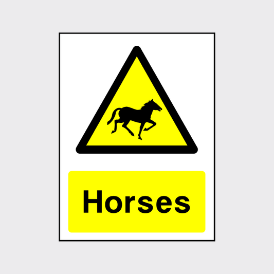 Horses Sign