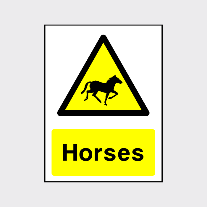 Horses Sign