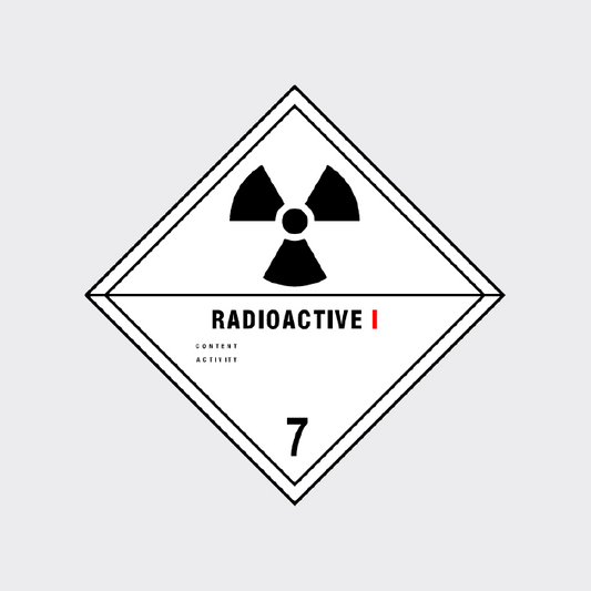 Radioactive 1 Sticker