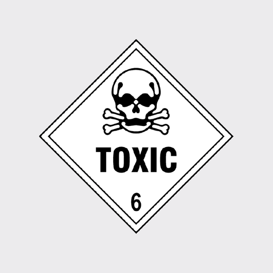 toxic 6 Sticker