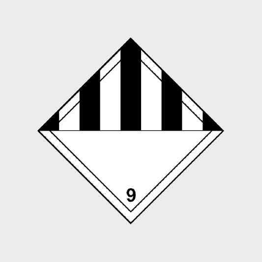 Class 9 Hazard Diamond Sign
