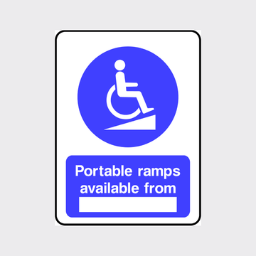 Disabled Signs | Clear & Compliant Disability Signs for Accessibility