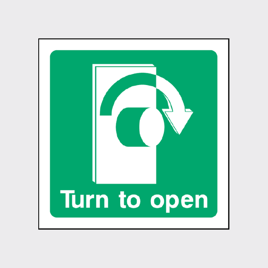 Turn to open right arrow