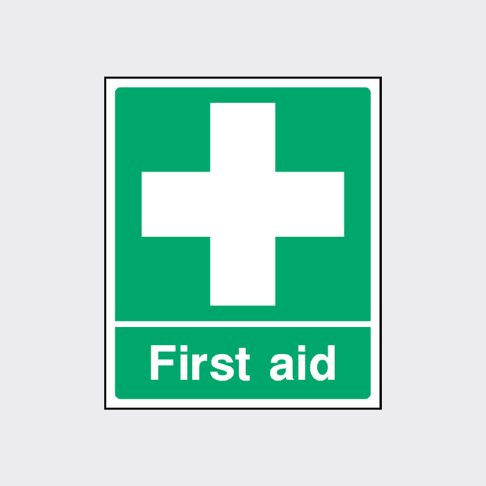 First Aid Sign | Emergency Medical Notice