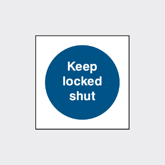 Keep locked shut  - FPRV0013