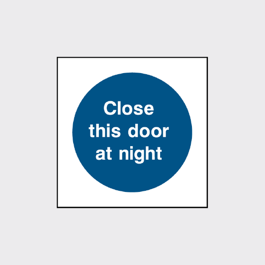 Close this door at night  - FPRV0016