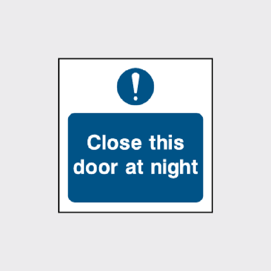 Close this door at night - FPRV0027