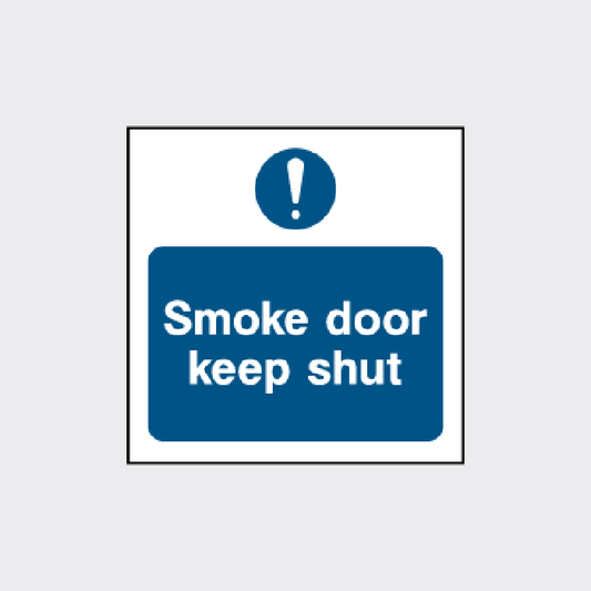 Smoke Door - Keep Shut - FPRV0029
