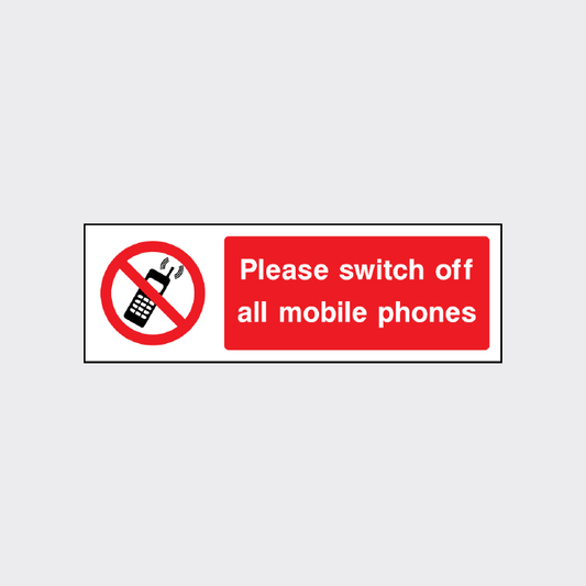 Please switch off all mobile phones 