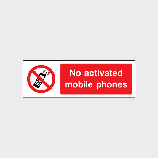 No activated mobile phones 
