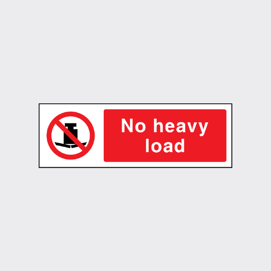 No heavy load 