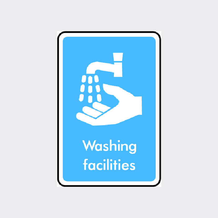 Washing Facilities Sign | Promote Hygiene & Handwashing Awareness