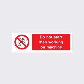 Machine Safety Signs & Warning Signs