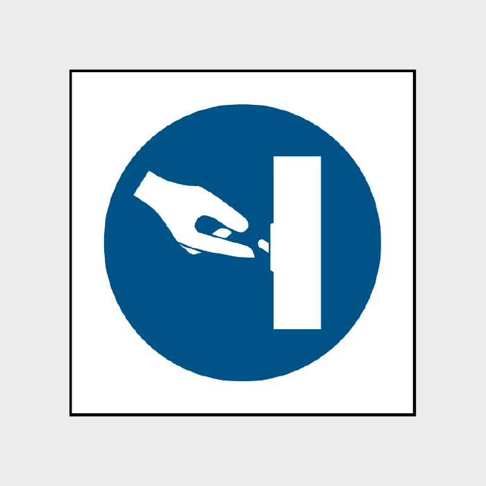 Switch Off When Not in Use Sign | Mandatory Signs | UK Made