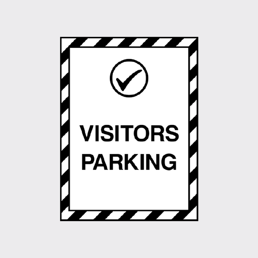 Visitors Parking Sign