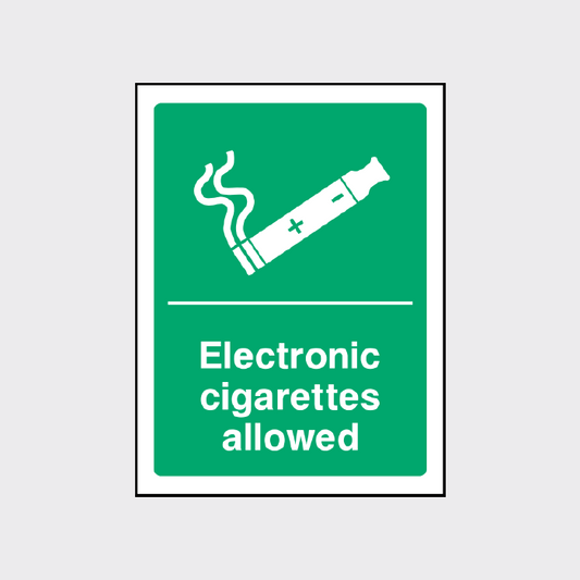 Electronic Cigarettes allowed 