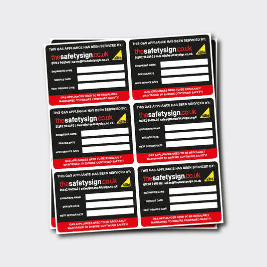 Gas Tech Sticker Custom Gas Engineer Stickers - Durable, Weather-Resistant & Free Design