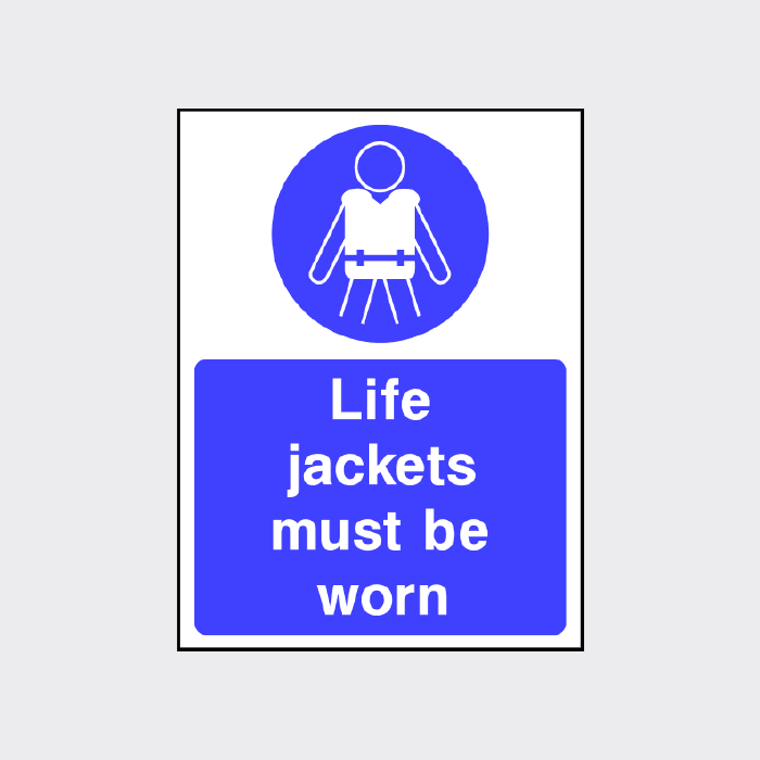 Scan High Visibility Jackets Must Be Worn In This Site PVC Sign Scan High Visibility Jackets Must Be Worn In This Site PVC Sign